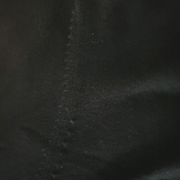 Blue Sky plus-size black knit long cardigan with patch pockets. Size 1X - Picture 3 of 10